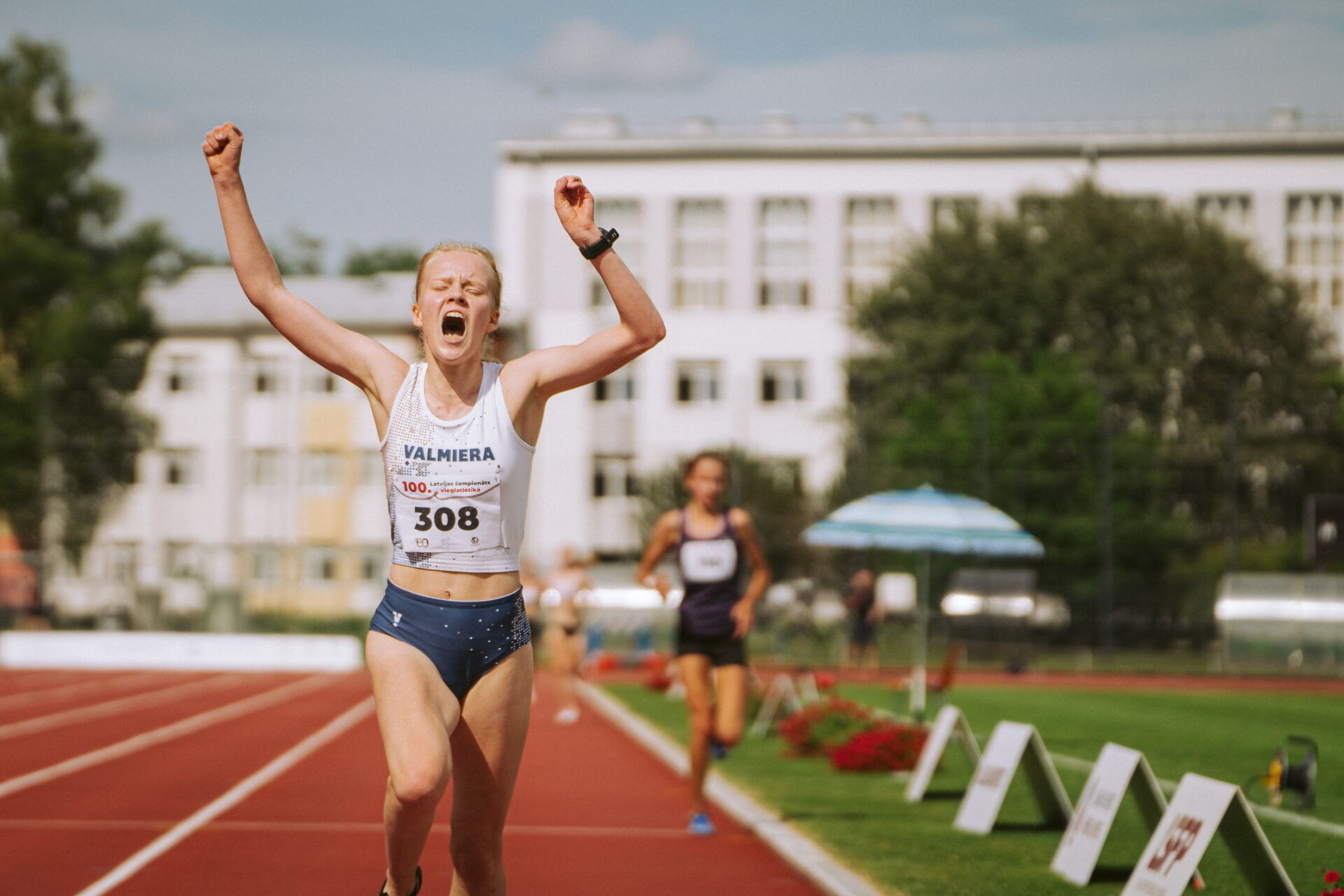 Vieglatlēte Agate Caune šogad pārsteigusi daudzus Valmieras Ziņas